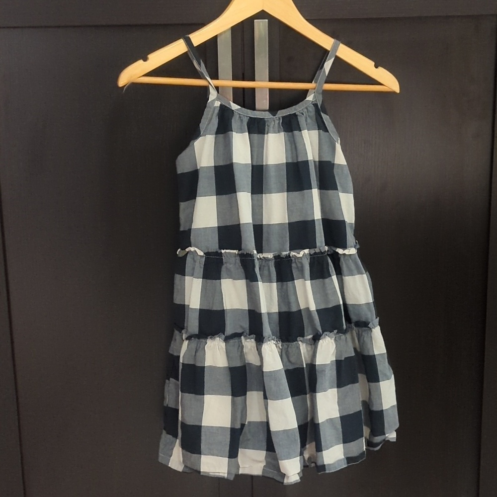 Gap Kids 4 Piece Girls Summer Bundle Stylish Assorted Dresses and Overalls - 8 - Picture 2 of 6